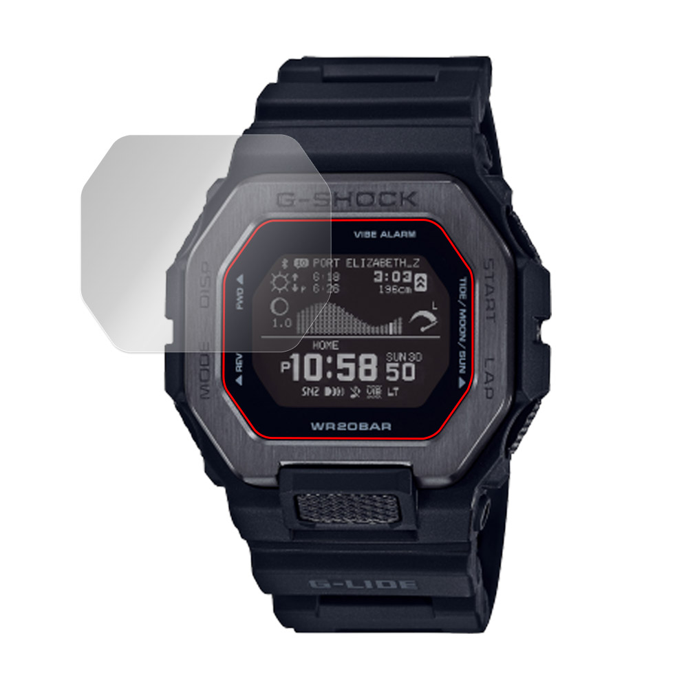 CASIO G-SHOCK GBX-100 シリーズ 液晶保護フィルム