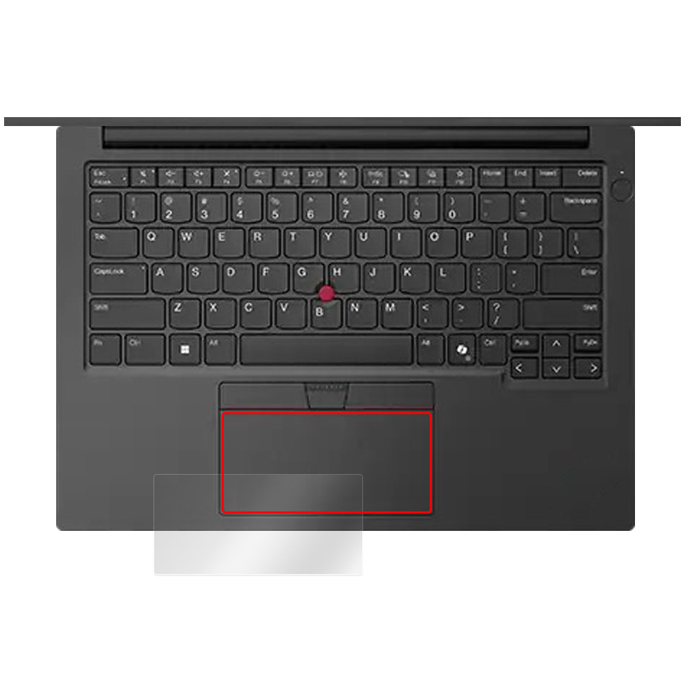 Lenovo ThinkPad E14 Gen 6 タッチパッド用保護フィルム