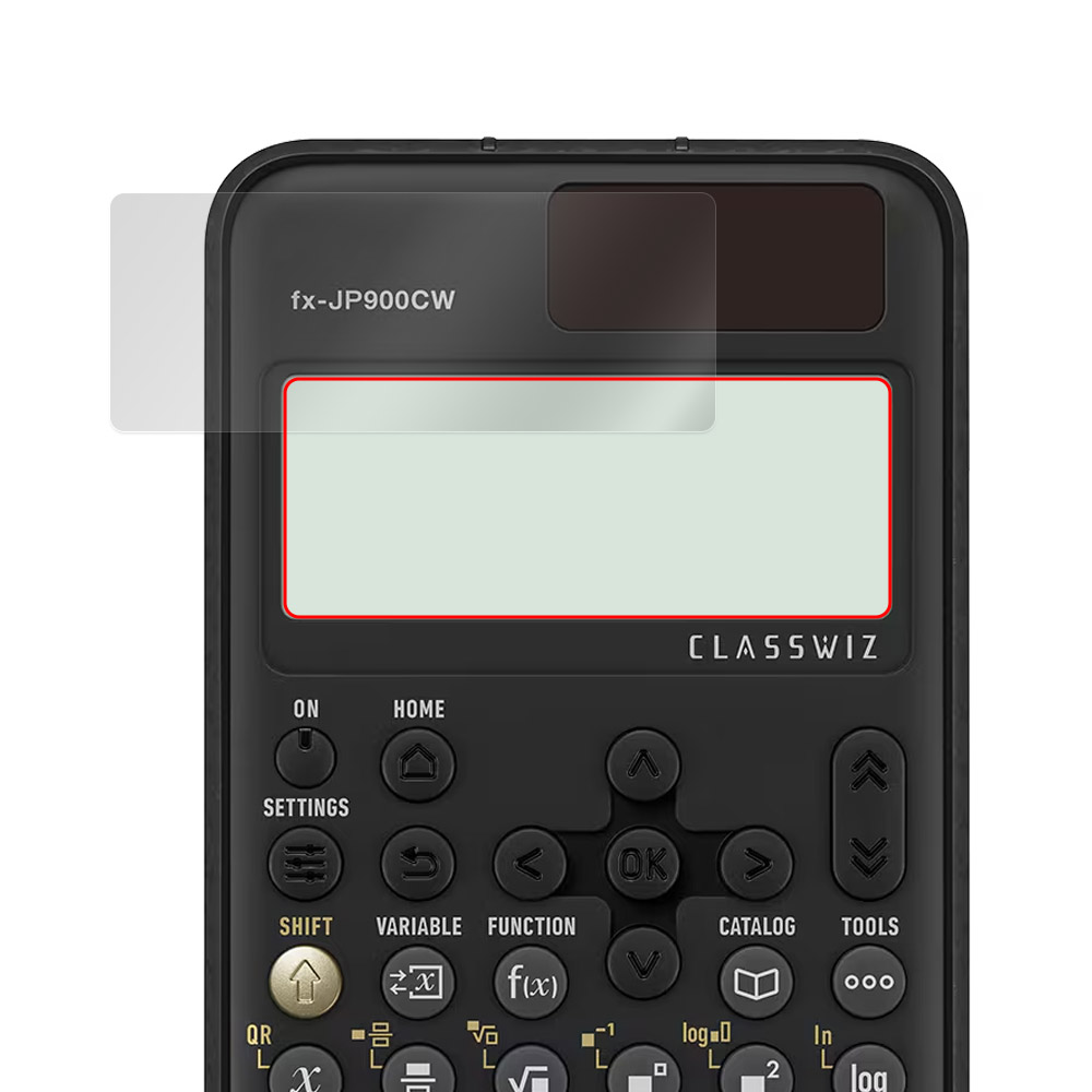 CASIO ClassWiz fx-JP900CW / fx-JP700CW / fx-JP500CW 液晶保護フィルム