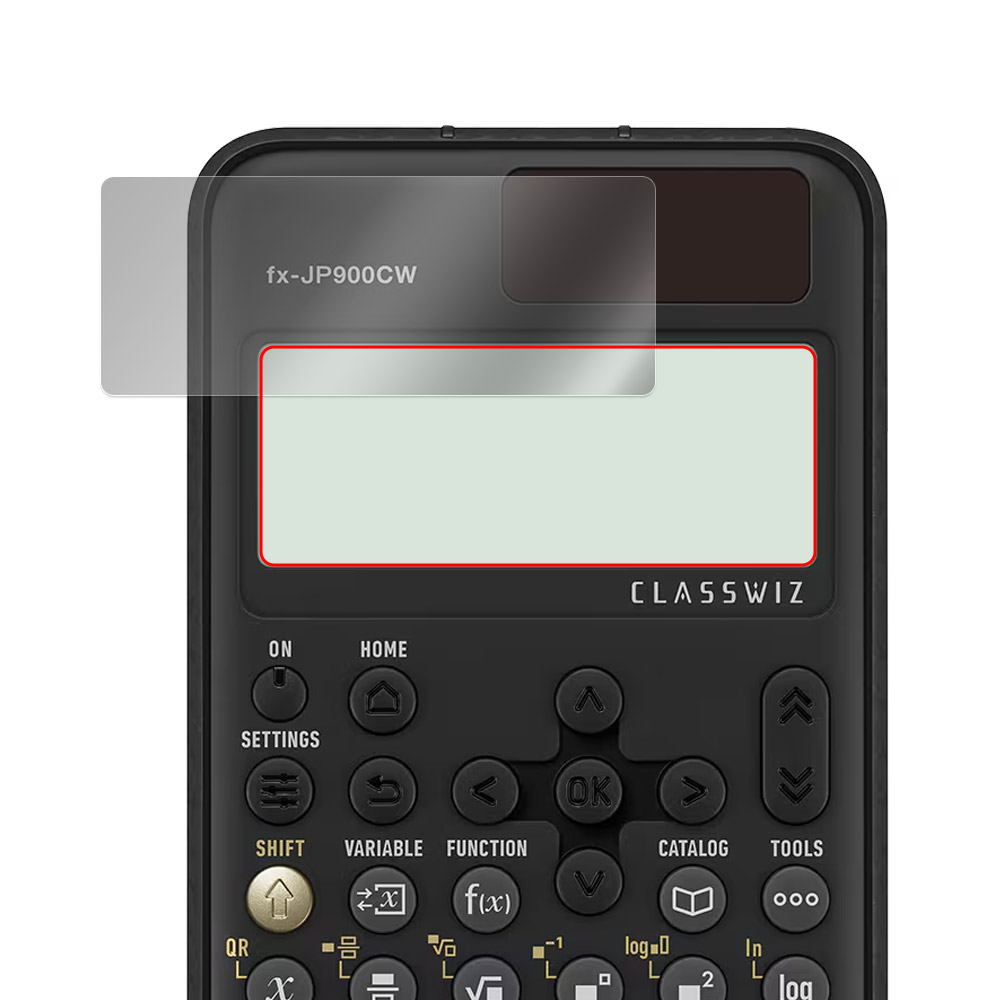 CASIO ClassWiz fx-JP900CW / fx-JP700CW / fx-JP500CW 液晶保護フィルム