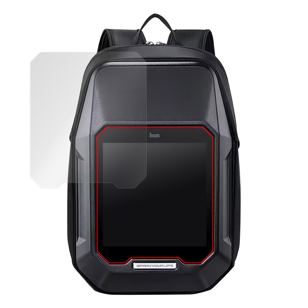 Divoom Cyberbag Pixel Art LED Backpack 液晶保護フィルム