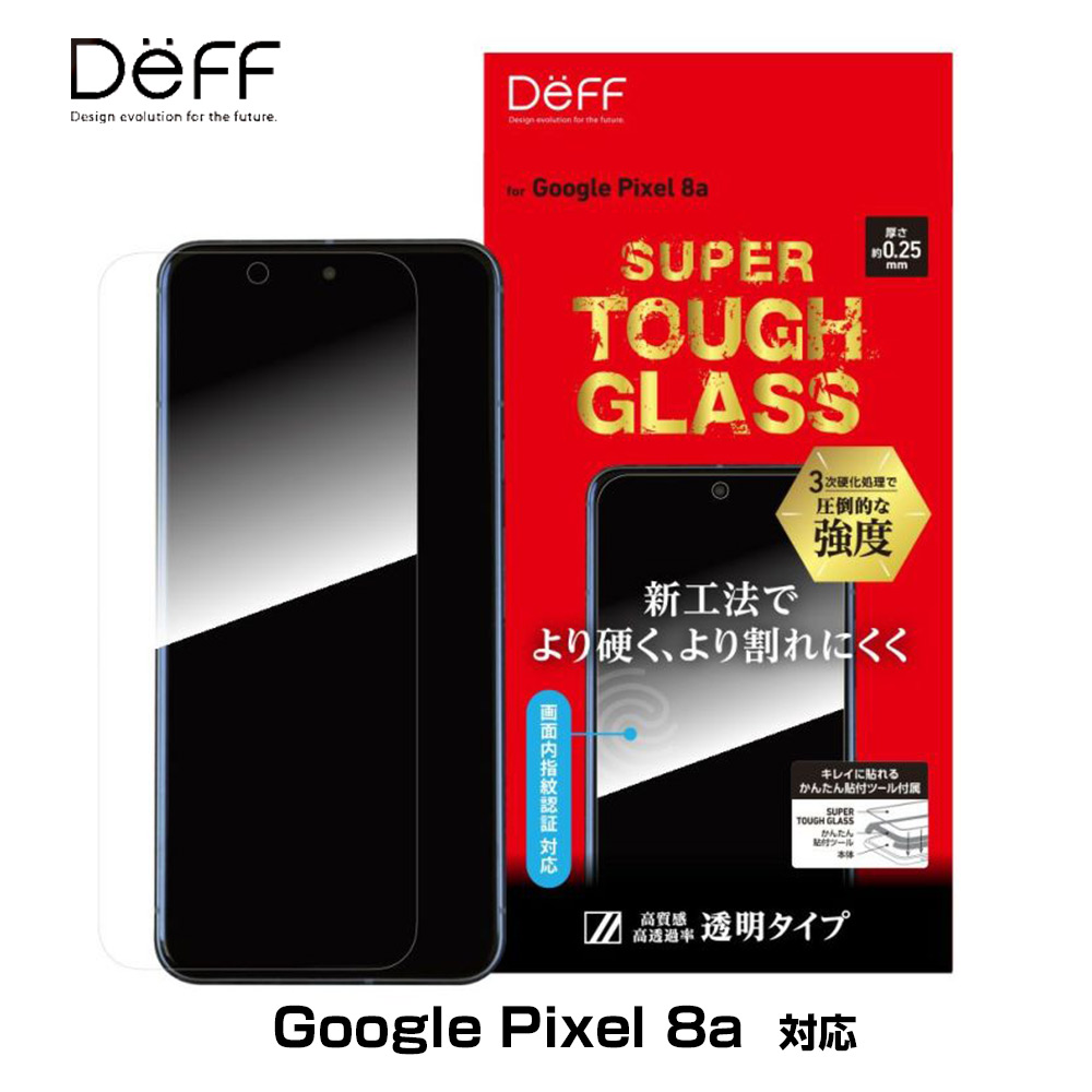 SUPER TOUGH GLASS for Google Pixel 8a (ǧб)