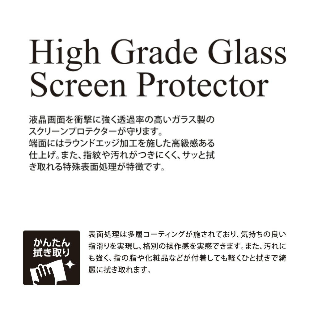 High Grade Glass Screen Protector for iPhone 16(Ʃ)