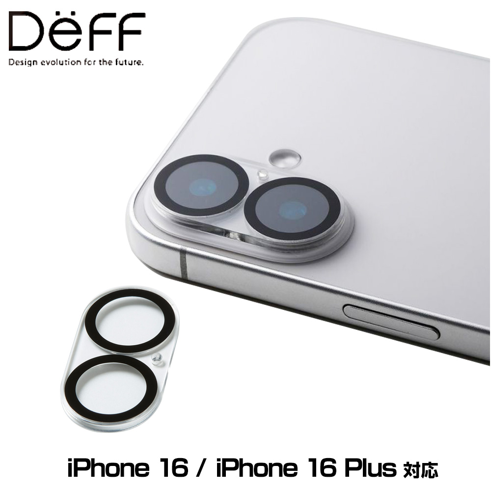 CLEAR CAMERA LENS COVER for iPhone16 iPhone16 Plus