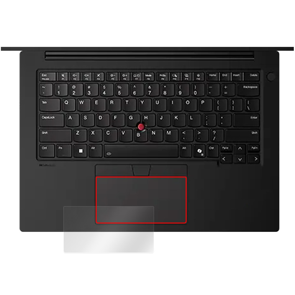 Lenovo ThinkPad P14s Gen 5 14.5型 Intel タッチパッド用保護フィルム