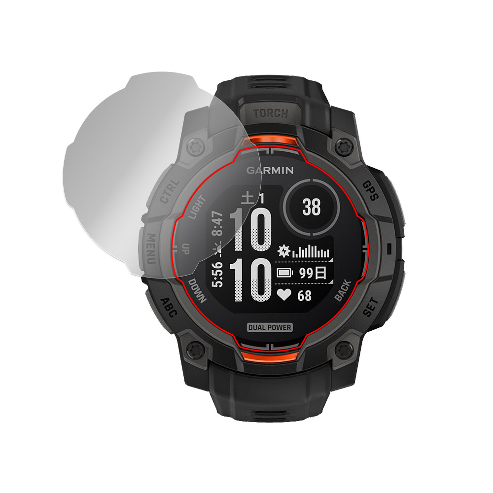 GARMIN Instinct 3 Dual Power 45mm 液晶保護フィルム