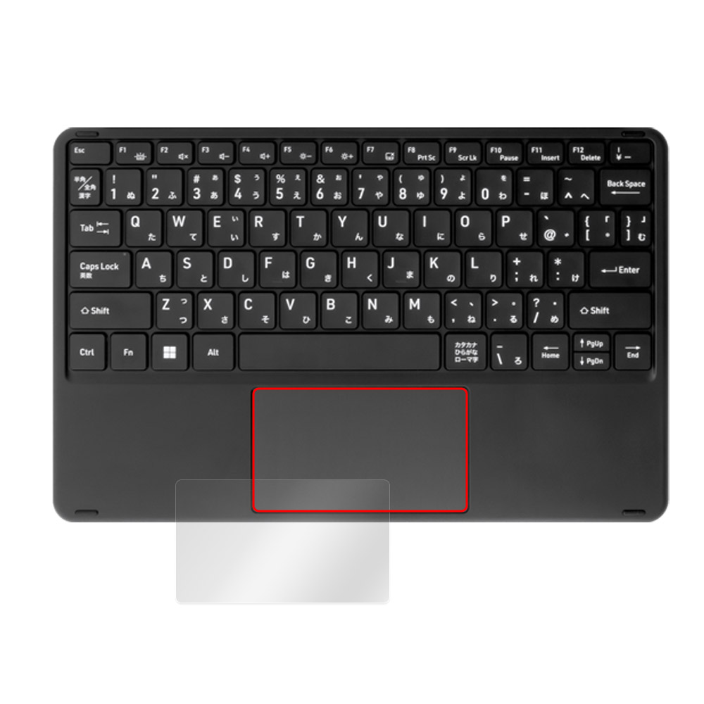 aiwa tab WS12 JA4-TBW1201-H / JA4-TBW1201-P タッチパッド用保護フィルム
