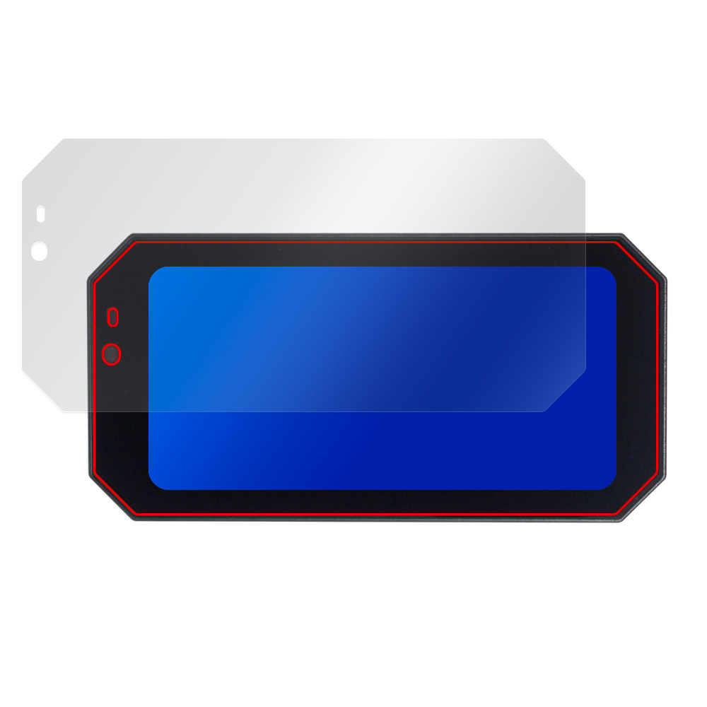 BOIFUN バイク用 6.25インチスマートモニター MT06 液晶保護フィルム
