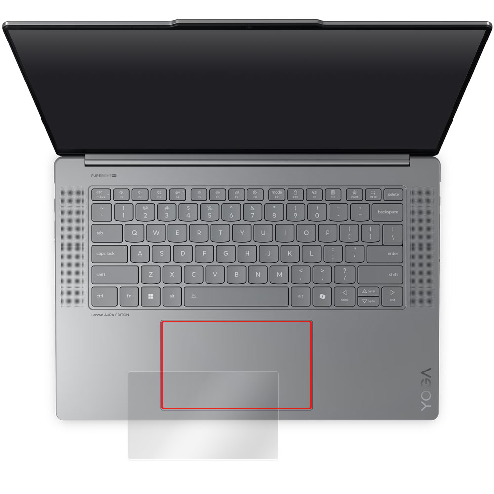 Lenovo Yoga Slim 7i Aura Edition Gen 9 15.3型 Intel タッチパッド用保護フィルム