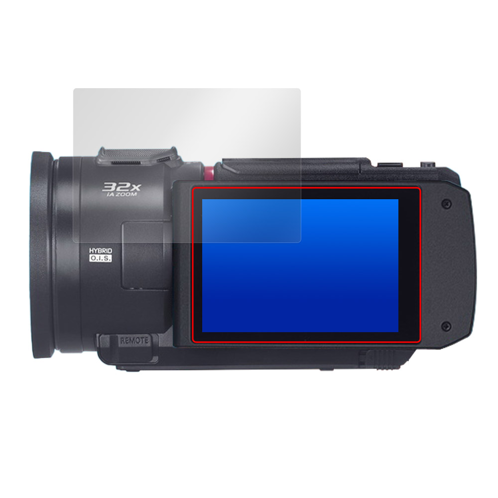 Panasonic デジタルビデオカメラ HC-VX3 / HC-V900 液晶保護フィルム