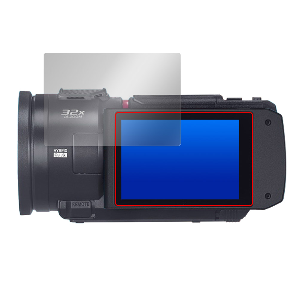 Panasonic デジタルビデオカメラ HC-VX3 / HC-V900 液晶保護フィルム