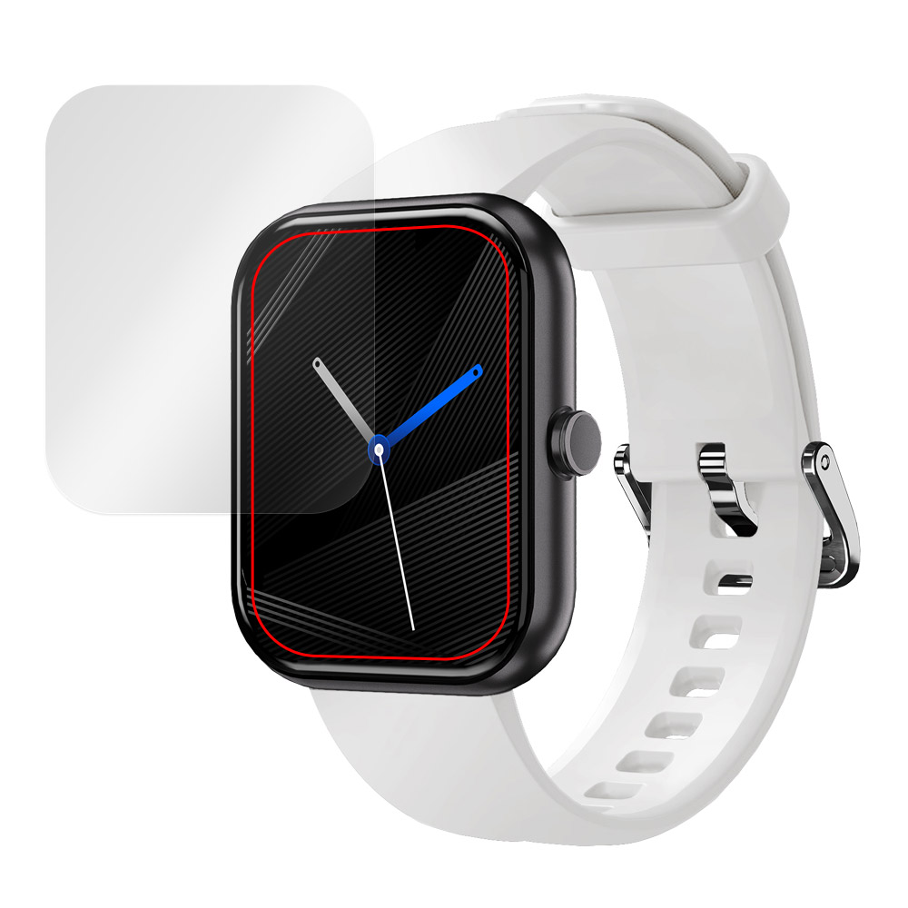 GREEN HOUSE スマートウォッチ GH-SMWKシリーズ 液晶保護フィルム