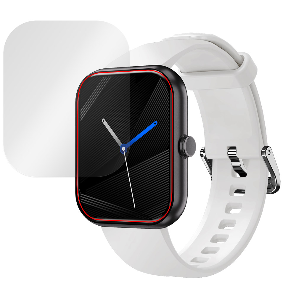 GREEN HOUSE スマートウォッチ GH-SMWKシリーズ 液晶保護フィルム