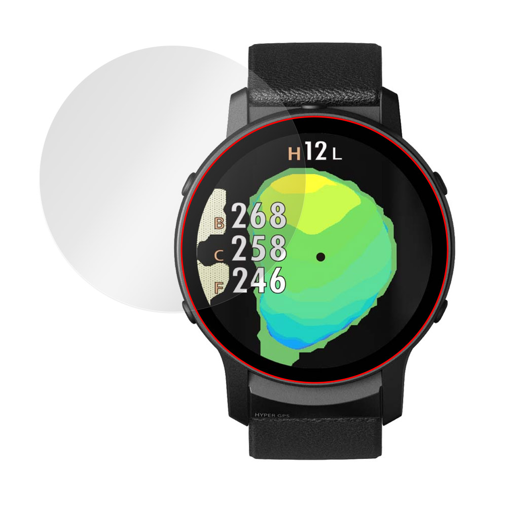 GreenOn THE GOLF WATCH GS601 液晶保護フィルム