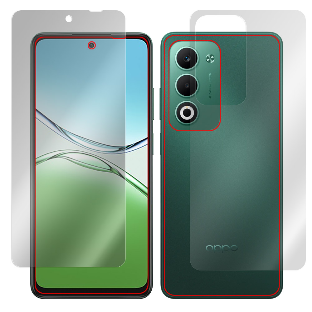 OPPO A5 5G 表面・背面セットの保護フィルム