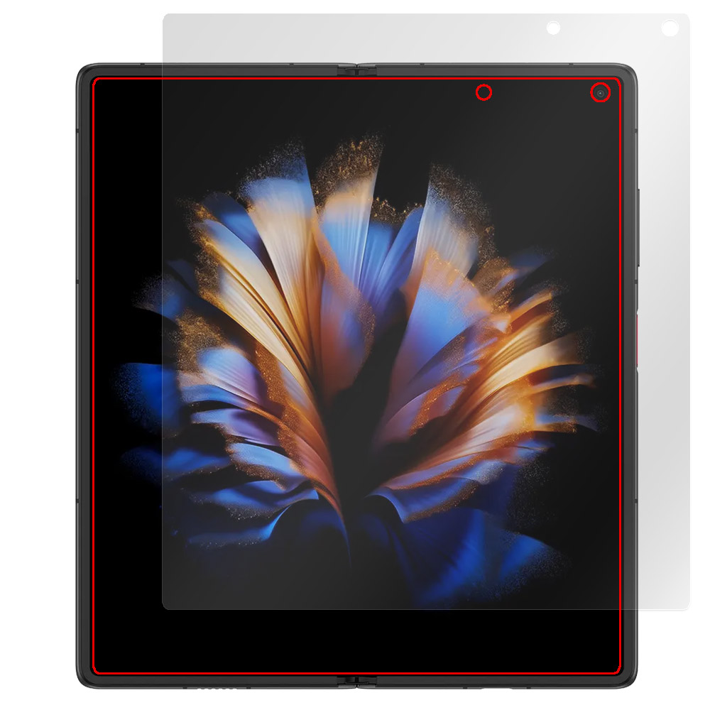 nubia Fold 液晶保護フィルム