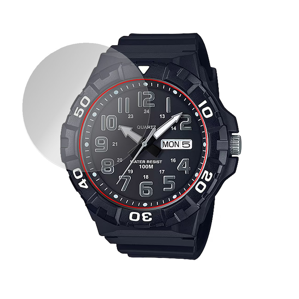 CASIO MRW-210HB / MRW-210H シリーズ 風防保護フィルム