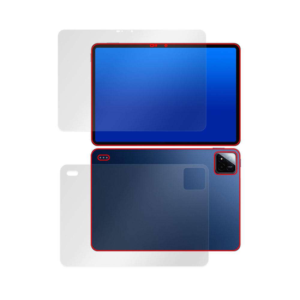 Xiaomi POCO Pad X1 表面・背面セットの保護フィルム