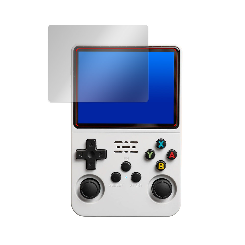 3.5インチ レトロハンドヘルドゲームコンソール R36S 液晶保護フィルム