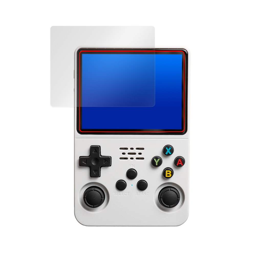3.5インチ レトロハンドヘルドゲームコンソール R36S 液晶保護フィルム