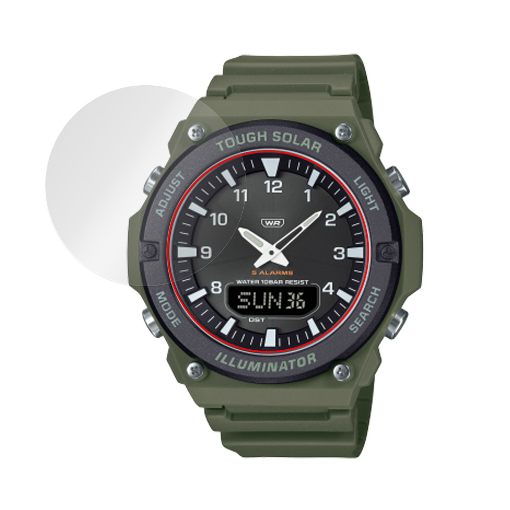 CASIO Collection STANDARD AQ-S820W シリーズ 風防保護フィルム