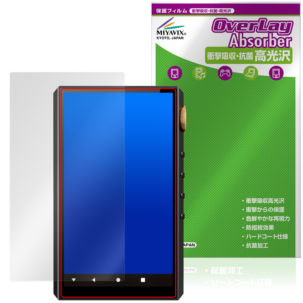 保護フィルム OverLay Absorber 高光沢 for Oilsky G88 表面用保護シート