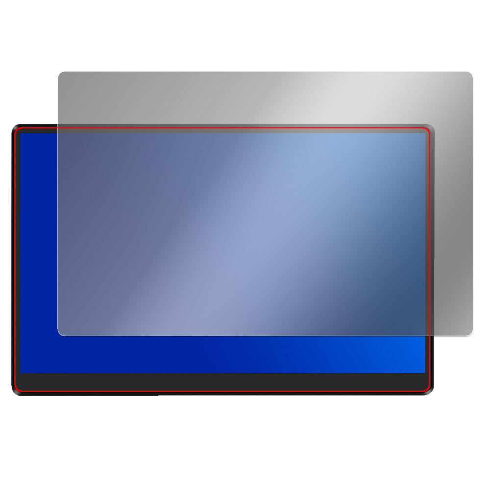 Wisecoco 7インチ ポータブルモニター R145T03 液晶保護フィルム