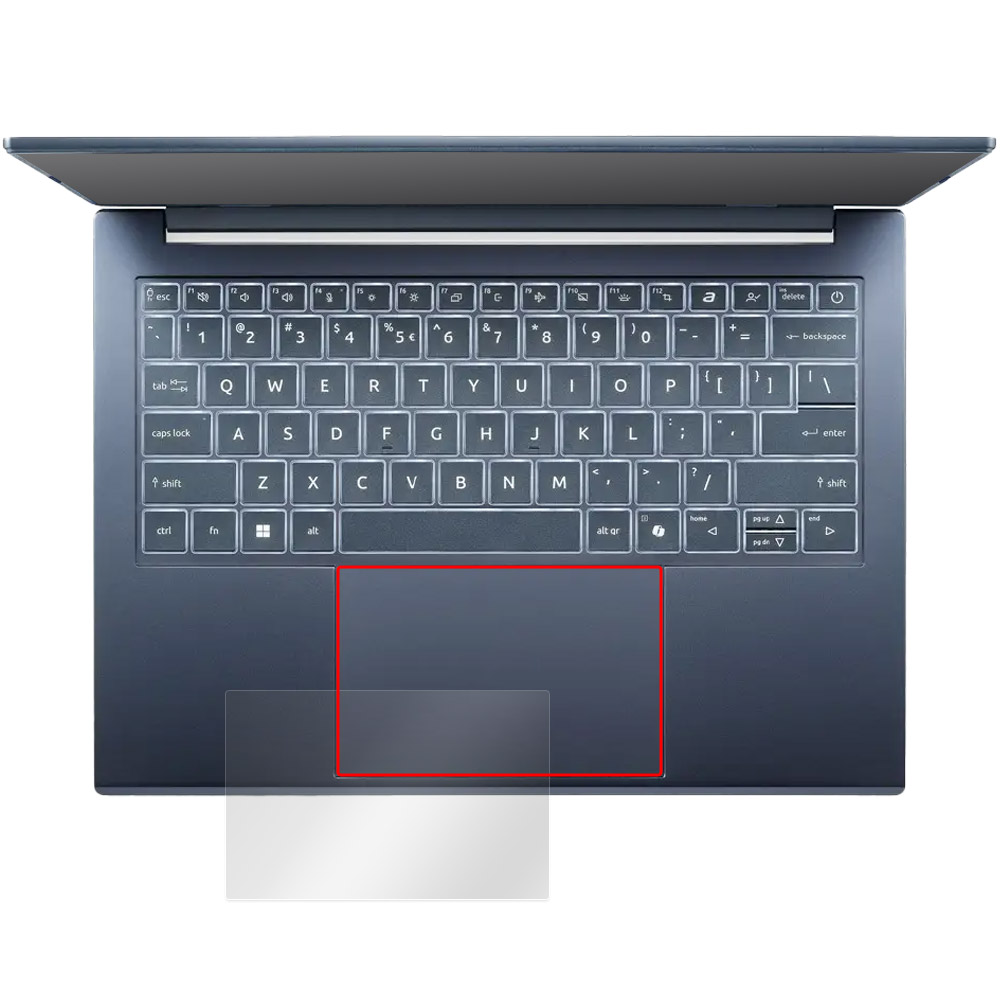 Acer Swift Go 14 AI SFG14-75 シリーズ タッチパッド用保護フィルム
