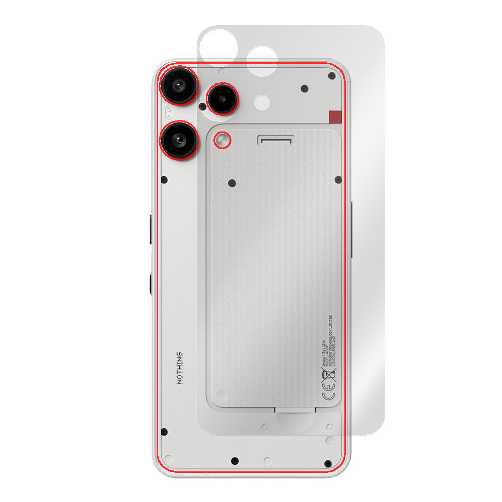 Nothing Phone (3a) Lite 背面保護フィルム