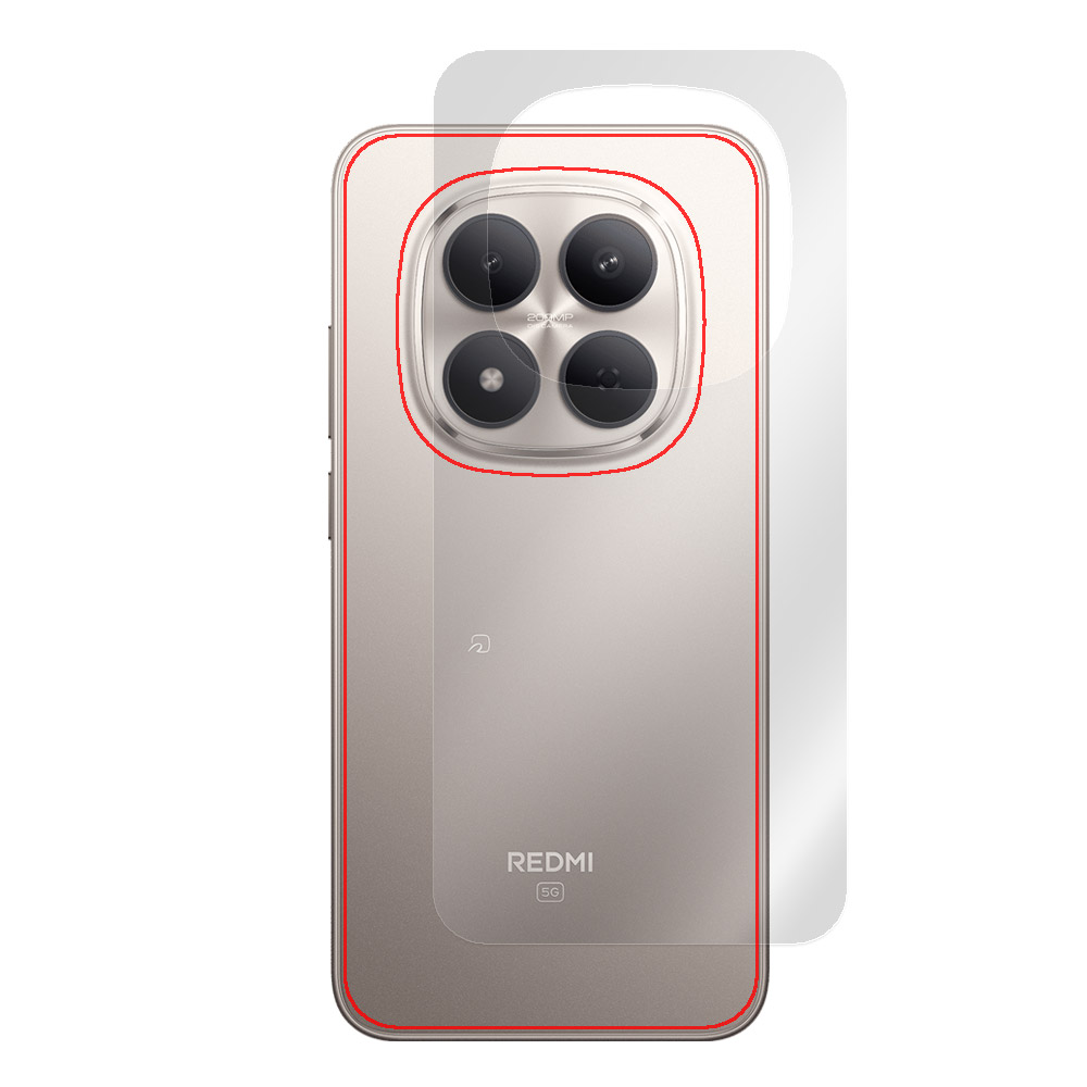 Xiaomi REDMI Note 15 Pro 5G 背面用保護シート