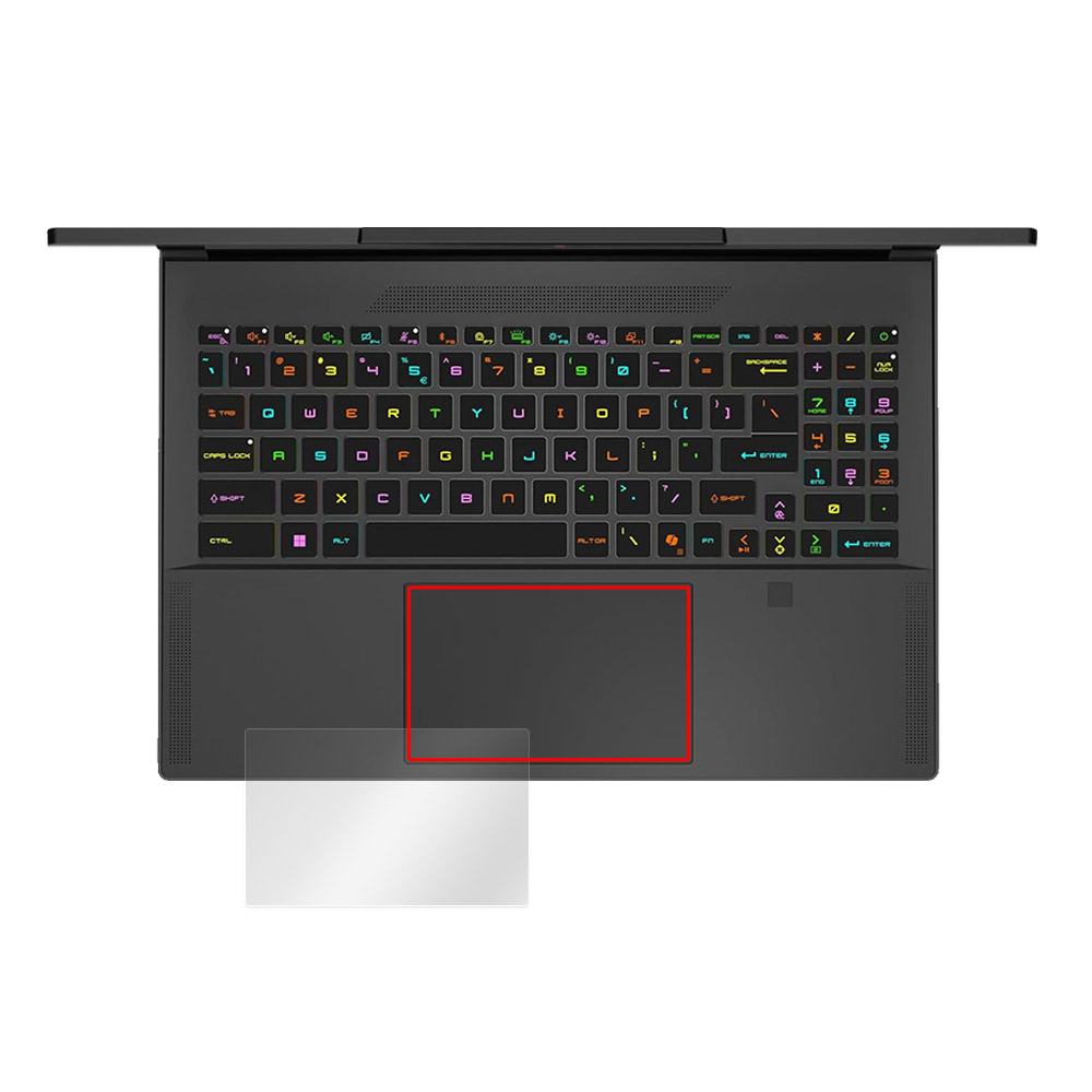 MSI Stealth A16 AI＋ A3XV / A3XW タッチパッド用保護フィルム