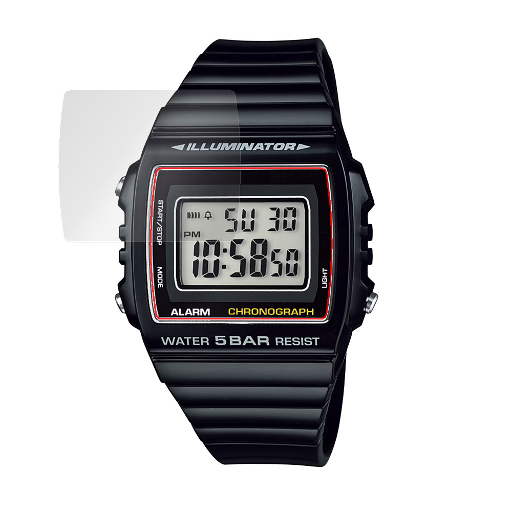CASIO Collection STANDARD W-215H シリーズ 液晶保護フィルム