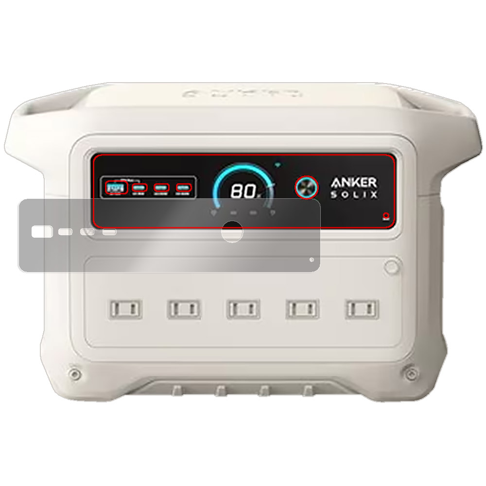 Anker Solix C1000 Gen 2 Portable Power Station 液晶保護フィルム