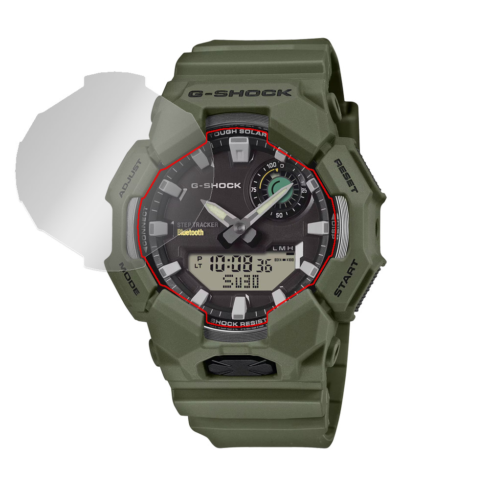 CASIO G-SHOCK GA-B010 シリーズ 液晶保護フィルム