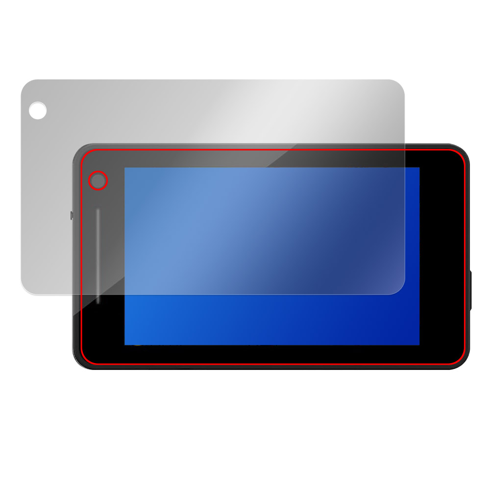 Yupiteru レーザー＆レーダー探知機 SUPER CAT YK-3000L / WRA3000 液晶保護フィルム