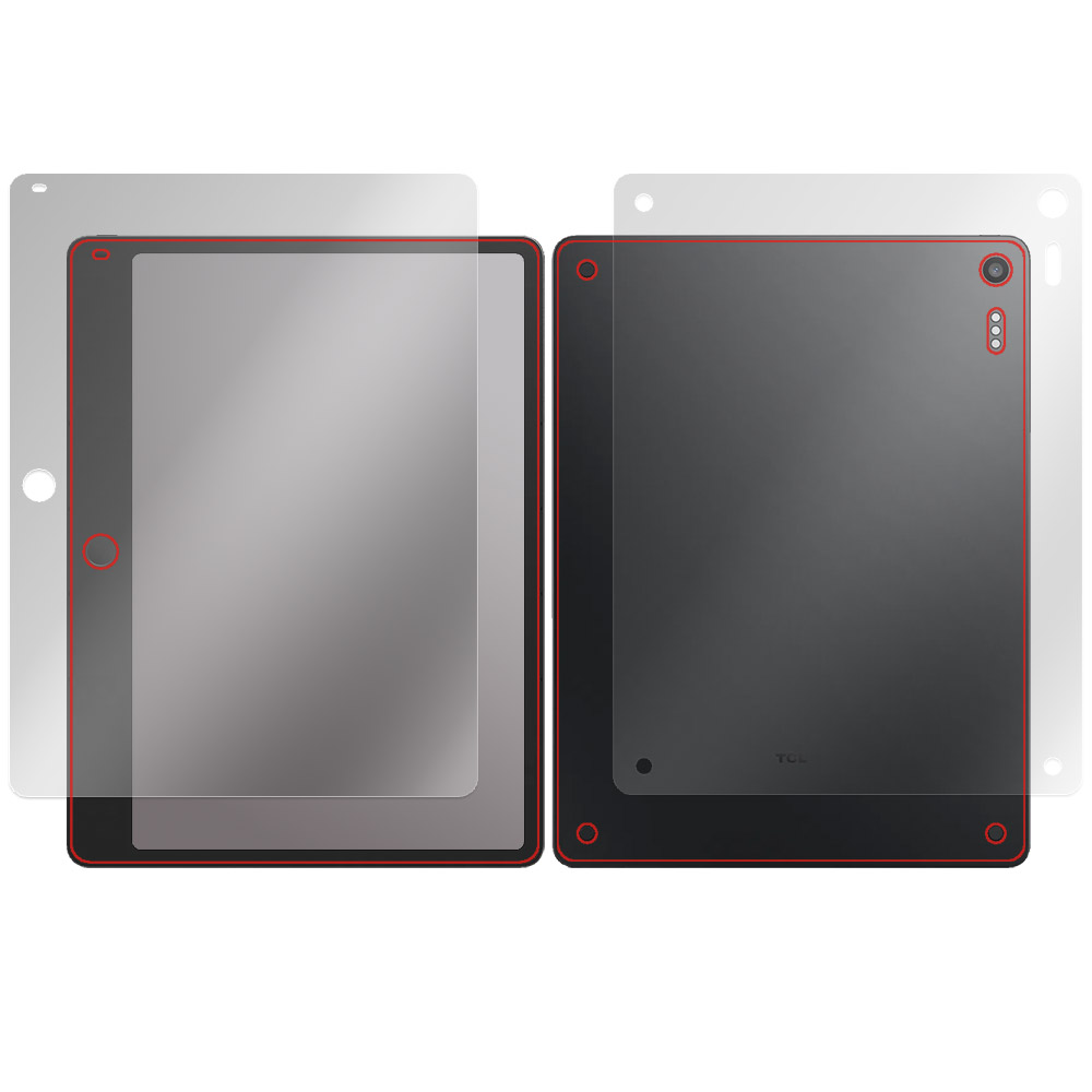 TCL Note A1 NXTPAPER 表面・背面セットの保護フィルム