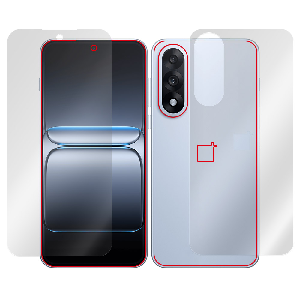 OnePlus Nord 5 表面・背面セットの保護フィルム