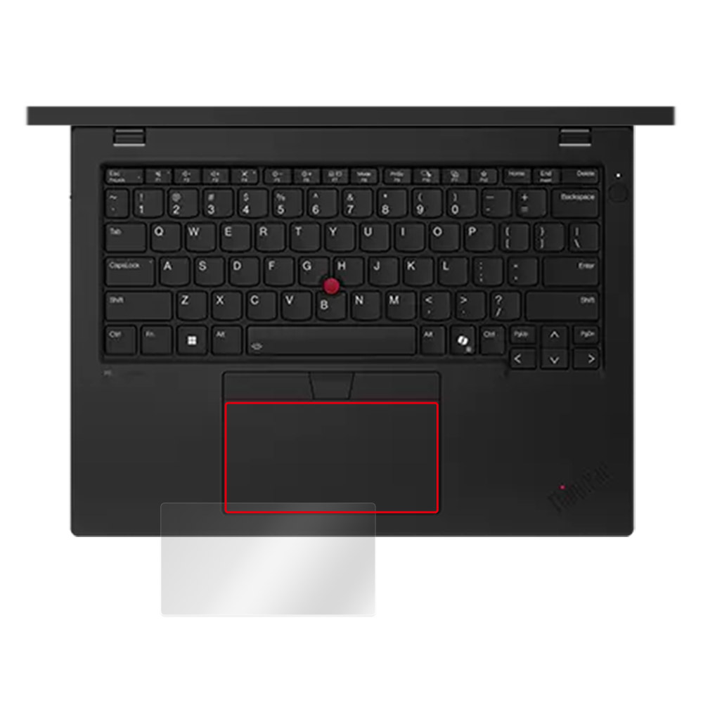 Lenovo ThinkPad L13 Gen 6 13.3型 タッチパッド用保護フィルム