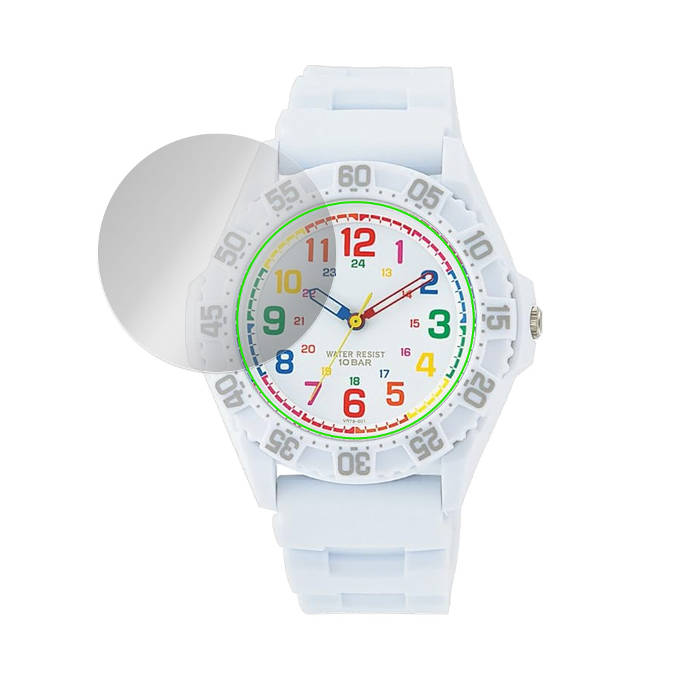 CITIZEN Q＆Q スポーツウオッチ VR78 風防保護フィルム