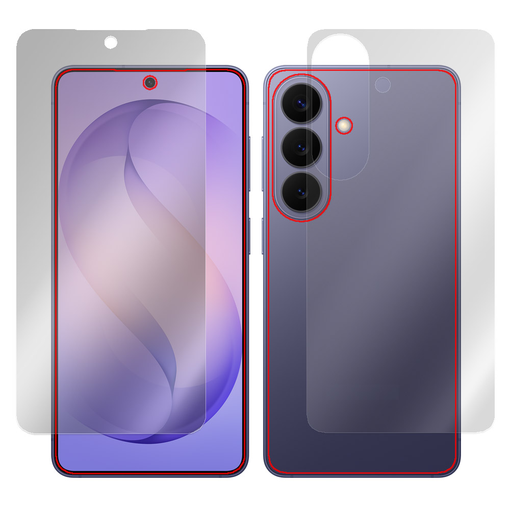 Galaxy S26 SM-S942Q / SC-51G / SCG36 / SM-S942Z / SM-S942C 表面・背面セットの保護フィルム