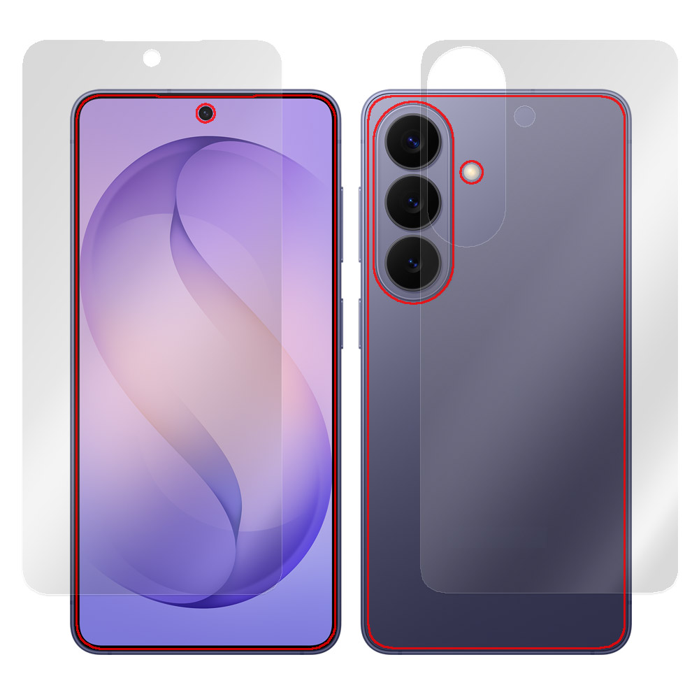 Galaxy S26 SM-S942Q / SC-51G / SCG36 / SM-S942Z / SM-S942C 表面・背面セットの保護フィルム