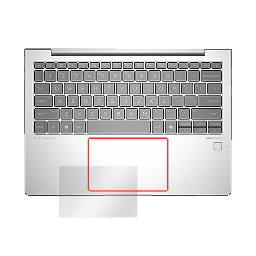 HP EliteBook 630 G11 タッチパッド用保護フィルム