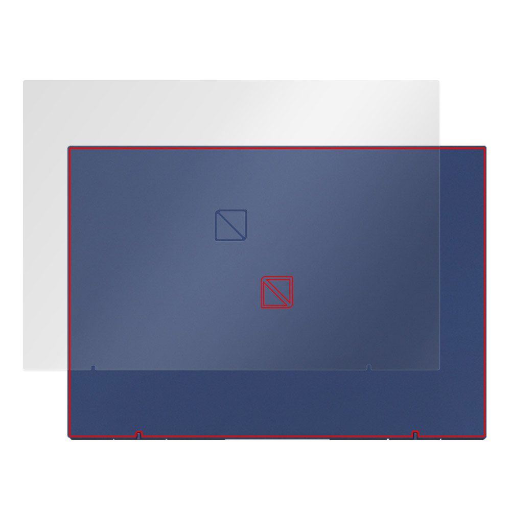 LAVIE N16 / Direct N16 16型ワイド・2026年 / 2025年モデル 天板保護フィルム