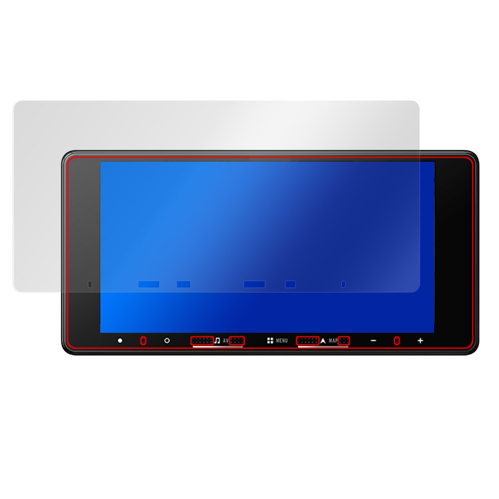 carrozzeria 楽ナビ AVIC-RW822-D 液晶保護フィルム