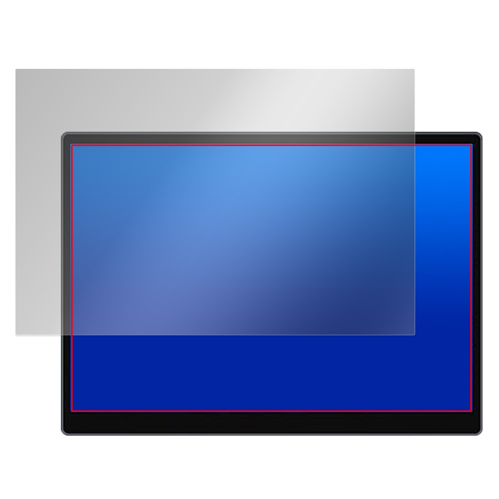 HAILESI 15インチ 4K モバイルモニター S150 タッチパネル非搭載モデル 液晶保護フィルム