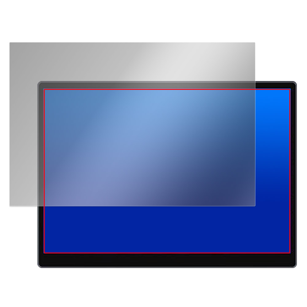 HAILESI 15インチ 4K モバイルモニター S150 タッチパネル非搭載モデル 液晶保護フィルム