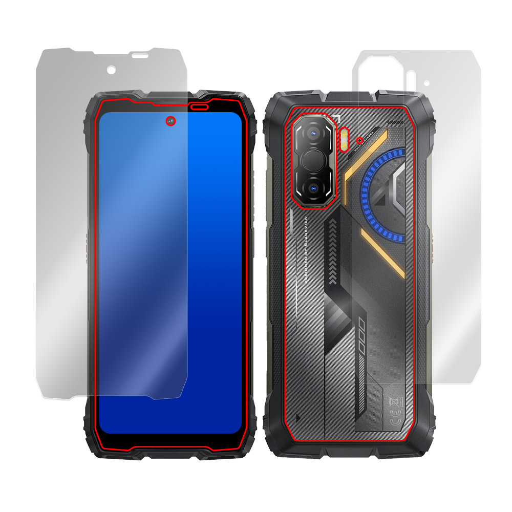 Blackview ROCK 3 表面・背面セットの保護フィルム