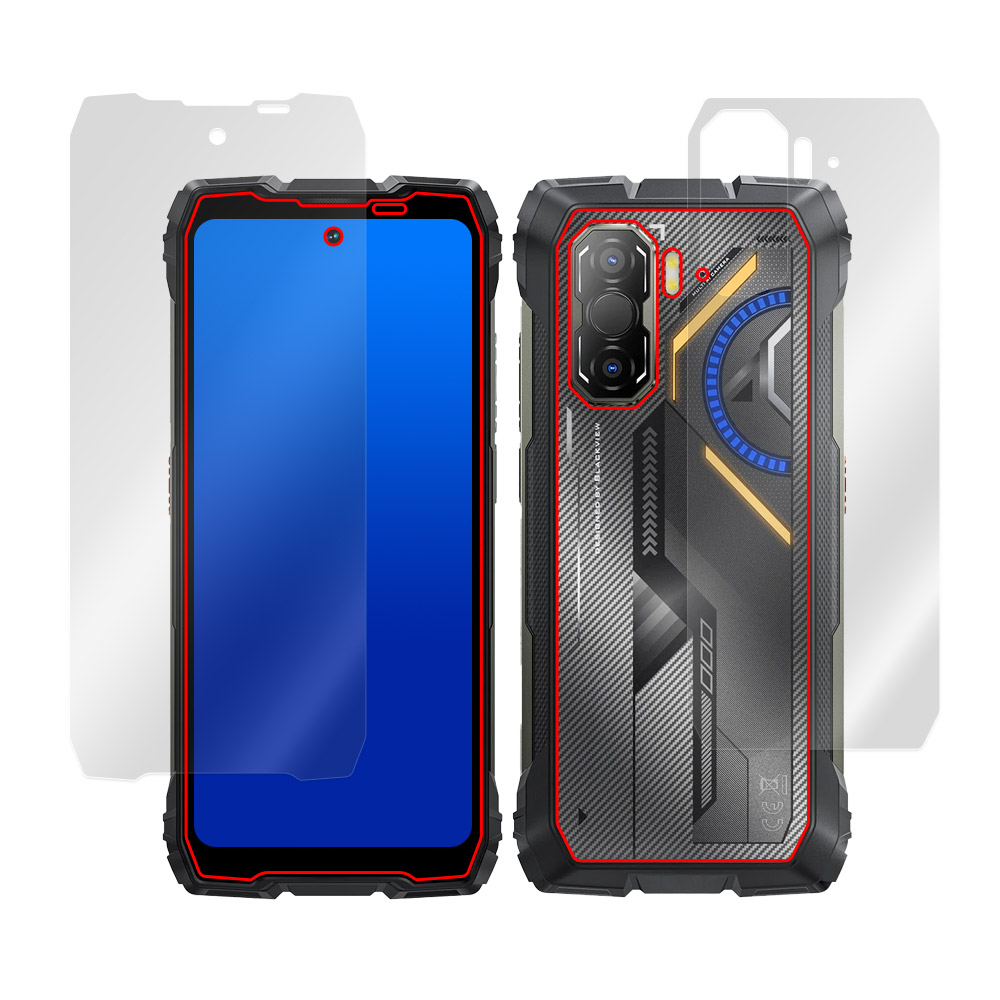 Blackview ROCK 3 表面・背面セットの保護フィルム