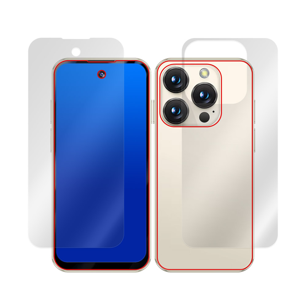 SOYES XS19 Pro 表面・背面セットの保護フィルム