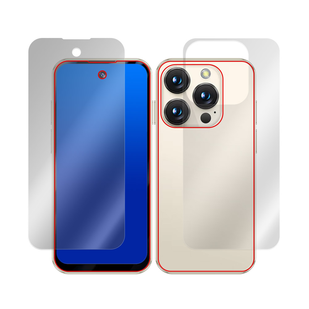 SOYES XS19 Pro 表面・背面セットの保護フィルム